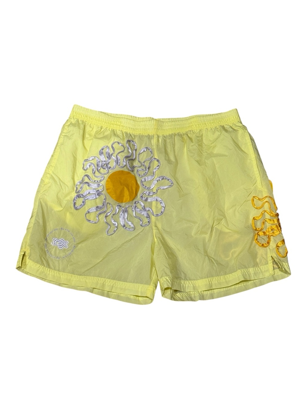 Nike Sportswear Uphoria Woven Shorts yellow DV9677-712 Women's Sz M